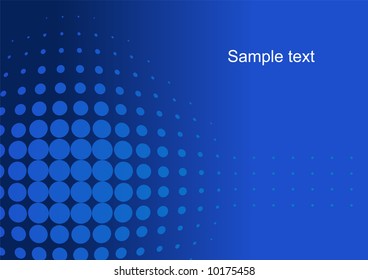 Editable abstract vector background with space for your text