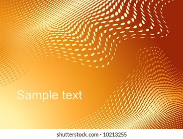 Editable abstract vector background with space for your text