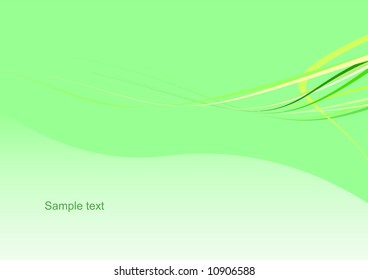 Editable abstract vector background with space for your text
