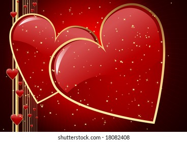 Plano de fundo vetorial abstrato editável com espaço para o texto