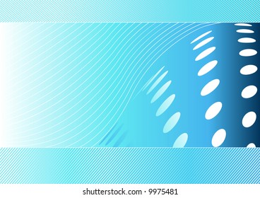 Editable abstract vector background with space for your text