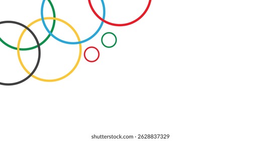 Editable Abstract Vector with Colorful Circles Pattern, vector ilustration