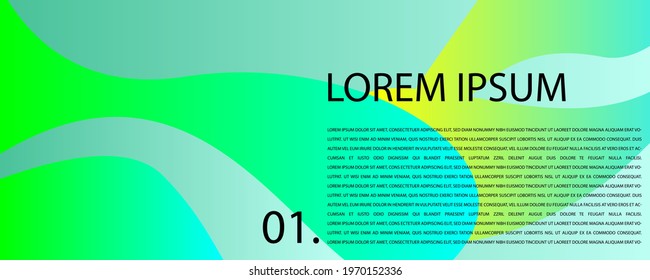 Editable abstract web banner with dummy text for web design, banner, and print material. Abstract background with geometric shapes, wavy, texture, gradient, liquid, wave, vector illustration