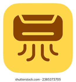 Editable ac, air conditioning vector icon. Property, real estate, construction, mortgage, interiors. Part of a big icon set family. Perfect for web and app interfaces, presentations, infographics, etc