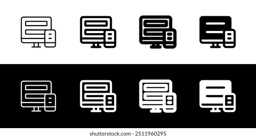 Ícone de vetor de aplicativo e site adaptável editável. Parte de uma grande família de conjuntos de ícones. Perfeito para interfaces web e app, apresentações, infográficos, etc