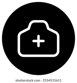 Editable add photo vector icon. Map, location, navigation. Part of a big icon set family. Perfect for web and app interfaces, presentations, infographics, etc