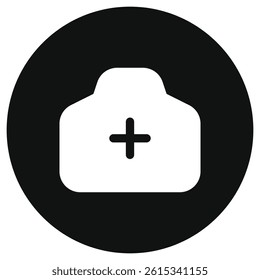 Editable add photo vector icon. Map, location, navigation. Part of a big icon set family. Perfect for web and app interfaces, presentations, infographics, etc
