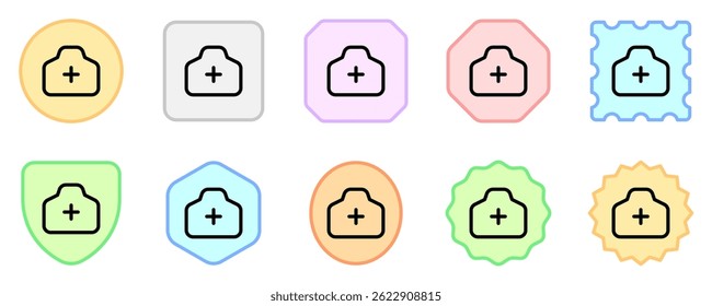 Icono de Vector de fotos editable. Mapa, ubicación, navegación. Parte de una gran familia de iconos. Perfecto para interfaces de Web y App, presentaciones, infografías, etc