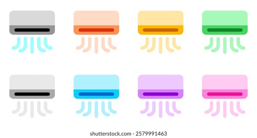Editable air conditioner vector icon. Part of a big icon set family. Perfect for web and app interfaces, presentations, infographics, etc