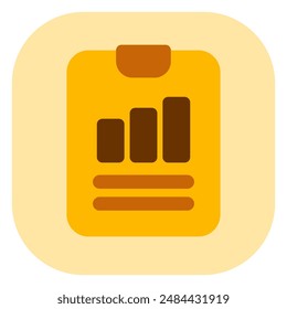 Editable analytic report vector icon. SEO, marketing, business. Part of a big icon set family. Perfect for web and app interfaces, presentations, infographics, etc