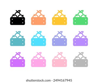 Editable apple crate vector icon. Fruit, farm, grocery, harvest. Part of a big icon set family. Perfect for web and app interfaces, presentations, infographics, etc
