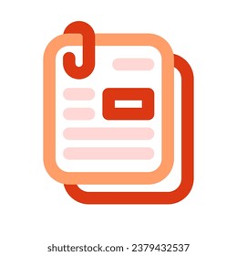 Editable article, task, document vector icon. Office, education, business, archive. Part of a big icon set family. Perfect for web and app interfaces, presentations, infographics, etc
