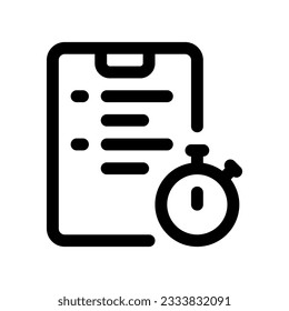 Editable assignment, quiz, task vector icon. Online learning, course, tutorial. Part of a big icon set family. Perfect for web and app interfaces, presentations, infographics, etc