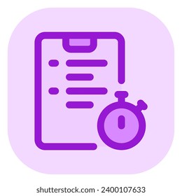 Editable assignment, quiz, task vector icon. Online learning, course, tutorial. Part of a big icon set family. Perfect for web and app interfaces, presentations, infographics, etc