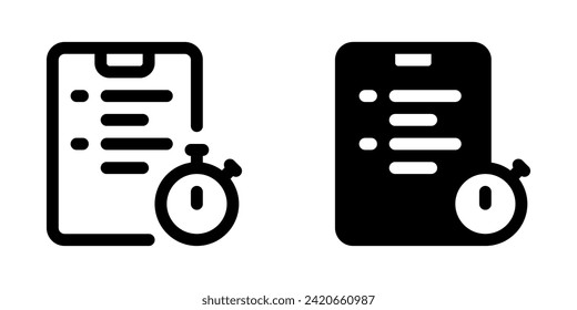 Editable assignment, quiz, task vector icon. Online learning, course, tutorial. Part of a big icon set family. Perfect for web and app interfaces, presentations, infographics, etc