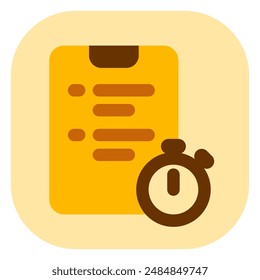 Editable assignment, quiz, task vector icon. Online learning, course, tutorial. Part of a big icon set family. Perfect for web and app interfaces, presentations, infographics, etc