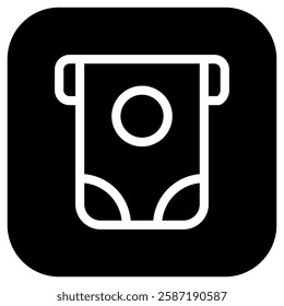 Editable ATM vector icon. Part of a big icon set family. Finance, business, investment, accounting. Perfect for web and app interfaces, presentations, infographics, etc