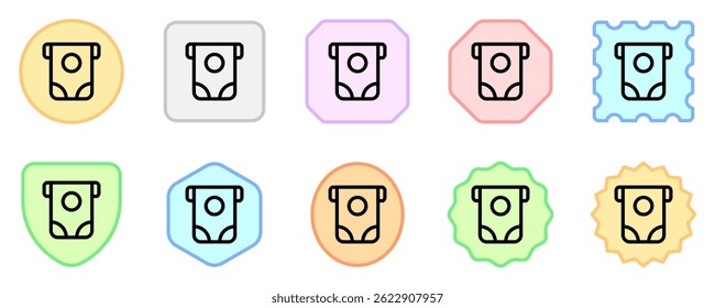 Editable ATM vector icon. Part of a big icon set family. Finance, business, investment, accounting. Perfect for web and app interfaces, presentations, infographics, etc