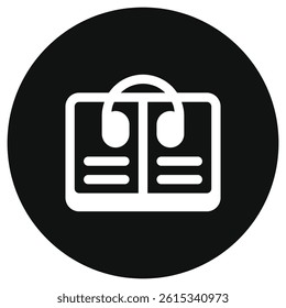 Editable audio book vector icon. Part of a big icon set family. Perfect for web and app interfaces, presentations, infographics, etc