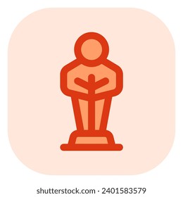 Editable award, trophy, winner, nomination vector icon. Movie, cinema, entertainment. Part of a big icon set family. Perfect for web and app interfaces, presentations, infographics, etc