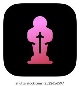Editable award, trophy, winner, nomination vector icon. Movie, cinema, entertainment. Part of a big icon set family. Perfect for web and app interfaces, presentations, infographics, etc