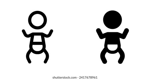 Editable baby, nursing room vector icon. Part of a big icon set family. Perfect for web and app interfaces, presentations, infographics, etc