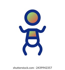 Editable baby, nursing room vector icon. Part of a big icon set family. Perfect for web and app interfaces, presentations, infographics, etc