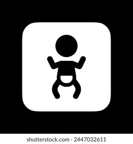 Editable baby, nursing room vector icon. Part of a big icon set family. Perfect for web and app interfaces, presentations, infographics, etc