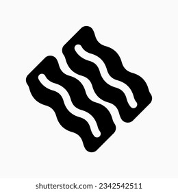 Editable bacon vector icon. Part of a big icon set family. Perfect for web and app interfaces, presentations, infographics, etc