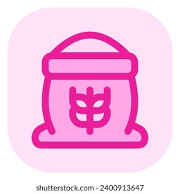 Editable a bag or sack of flour vector icon. Bakery, cooking, food, ingredients. Part of a big icon set family. Perfect for web and app interfaces, presentations, infographics, etc