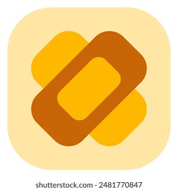Editierbares Bandage-Vektorgrafik-Symbol. Teil einer großen Icon-Set-Familie. Ideal für Web- und App-Interfaces, Präsentationen, Infografiken usw