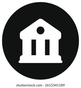 Editable bank, museum, library vector icon. Part of a big icon set family. Perfect for web and app interfaces, presentations, infographics, etc