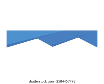 editable banner header symbol design illustration isolated on transparent background