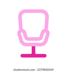 Editable barbershop chair vector icon. Barbershop, lifestyle, grooming. Part of a big icon set family. Perfect for web and app interfaces, presentations, infographics, etc