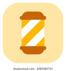 Icono de Vector de barra de barbería editable. Barbería, estilo de vida, aseo. Parte de una gran familia de iconos. Perfecto para interfaces de Web y App, presentaciones, infografías, etc