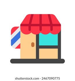 Editable barbershop vector icon. Barbershop, lifestyle, grooming. Part of a big icon set family. Perfect for web and app interfaces, presentations, infographics, etc