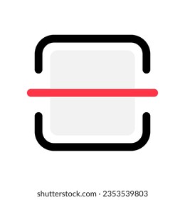 Editable barcode scanner vector icon. Part of a big icon set family. Perfect for web and app interfaces, presentations, infographics, etc