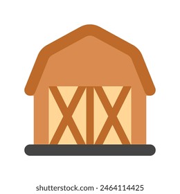 Editable barn, warehouse, storehouse vector icon. Part of a big icon set family. Perfect for web and app interfaces, presentations, infographics, etc