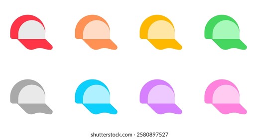 Editable baseball cap vector icon. Clothing, fashion, apparel. Part of a big icon set family. Perfect for web and app interfaces, presentations, infographics, etc