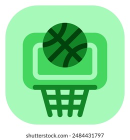 Editable basketball vector icon. Sports, match, game. Part of a big icon set family. Perfect for web and app interfaces, presentations, infographics, etc