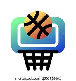 Editable basketball vector icon. Sports, match, game. Part of a big icon set family. Perfect for web and app interfaces, presentations, infographics, etc