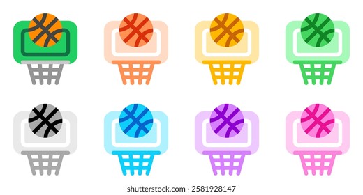 Editable basketball vector icon. Sports, match, game. Part of a big icon set family. Perfect for web and app interfaces, presentations, infographics, etc