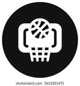 Editable basketball vector icon. Sports, match, game. Part of a big icon set family. Perfect for web and app interfaces, presentations, infographics, etc