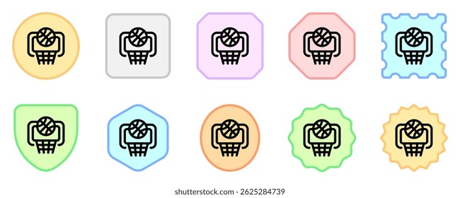 Editable basketball vector icon. Sports, match, game. Part of a big icon set family. Perfect for web and app interfaces, presentations, infographics, etc
