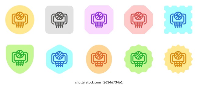 Editable basketball vector icon. Sports, match, game. Part of a big icon set family. Perfect for web and app interfaces, presentations, infographics, etc