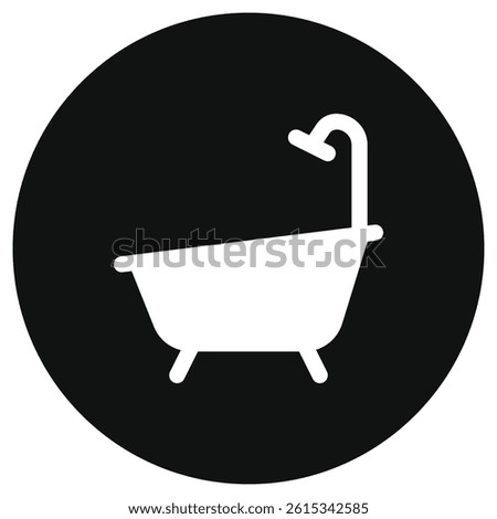 Editable bath tub, bathroom vector icon. Part of a big icon set family. Perfect for web and app interfaces, presentations, infographics, etc