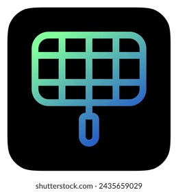 Editable bbq grill mesh rack vector icon. Part of a big icon set family. Perfect for web and app interfaces, presentations, infographics, etc