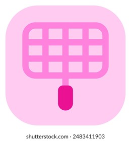 Editable bbq grill mesh rack vector icon. Part of a big icon set family. Perfect for web and app interfaces, presentations, infographics, etc