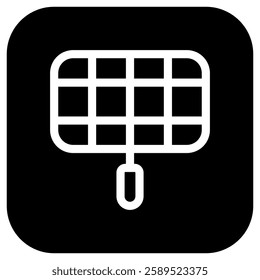 Editable bbq grill mesh rack vector icon. Part of a big icon set family. Perfect for web and app interfaces, presentations, infographics, etc