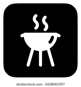 Editable bbq pot, grill vector icon. Part of a big icon set family. Perfect for web and app interfaces, presentations, infographics, etc